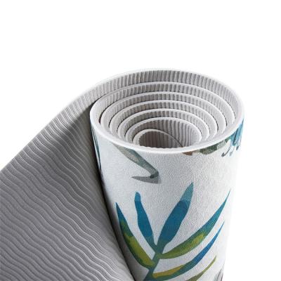 China Eco Friendly Biodegradable Yoga Mat Print Custom Yoga Pilates Equipment Band for sale