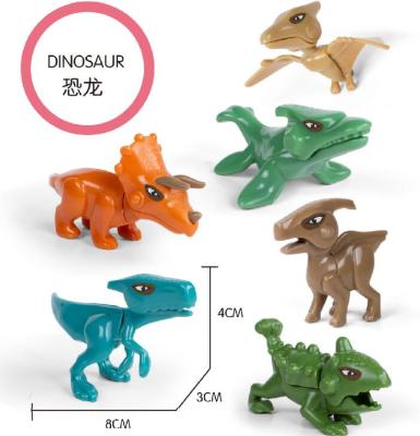 China Eco-friengly toys promotional plastic dinosaur kit diy toy for promotional events eggs toy for sale