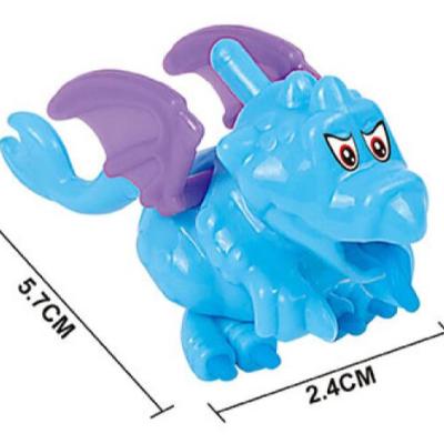 China Eco-friengly Small Mini Assemble Dragon Kids DIY Toy For Gift Dinosaur Promotional Toys for sale