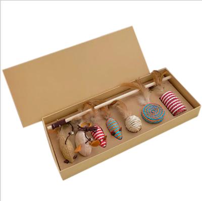 China Viable Hot Selling 8pcs Amazon Set Interested New Pet Toys Pet Toys Cat Toys for sale