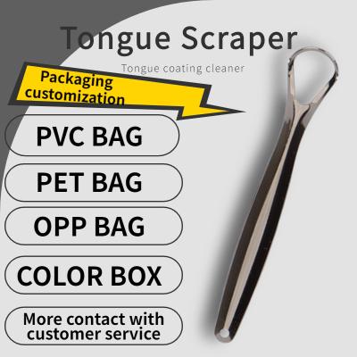 China Scientific Tongue Cleaner Tongue Scraper Dental Care Oral Healthy Tongue Care Cleaner Scraper and Ergonomic Handle Hanging Available for sale