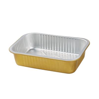 China Baking / Take Out / Desert High Quality Aluminum Foil Coated Container Colorful Aluminum Foil Cup Baking Pan With Good Price for sale