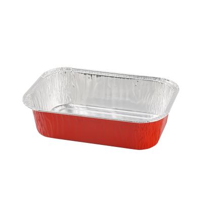 China Food Grade Aluminum Foil Container Airline Container Factory Outlet Aluminum Foil Food Container for sale