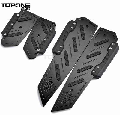 China Motorcycle Honda forza 300 Foot Pegs Foot Pads Pedal Plate Pedals For Honda Forza300 MF13 FORZA/300/125/250 2018 2019 FORZA300/350 Accessories for sale