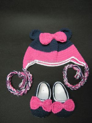 China lovely crochet baby shoes lovely crochet baby shoes for sale