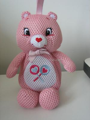 China Plush stuffed toy with candy bag for sale