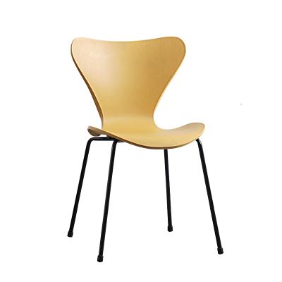 China Modern Design Bazhou Factory Style Modern Cafe Chairs Scandinavian Dining Chair For Cafeteria for sale