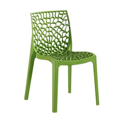 China Wholesale hot sale modern design single adult indoor living room stackable furniture modern design armless plastic chair for sale