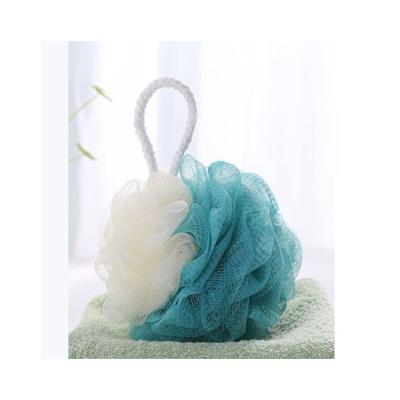 China Body new Rich Foaming Cleaning Sponge Puff 2021 Mesh Plastic Bath Ball Shower for sale