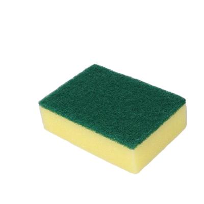 China Reusable Durable Strong Kitchen Water Absorption Brush Cleaner Kitchen Cleaning Sponge for sale