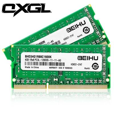 China Original LAPTOP Factor Wholesale Stock RAM 16GB DDR3 1600MHz PC3L-12800S SODIMM Memory For Laptop RAM for sale