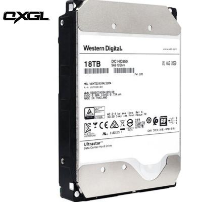 China Original factory wholesale DC HC550 18TB 7200RPM SAS 12Gbps 512MB cache 3.5 inch internal hard disk Hdd(Se) hdd WUH721818AL5204 for sale