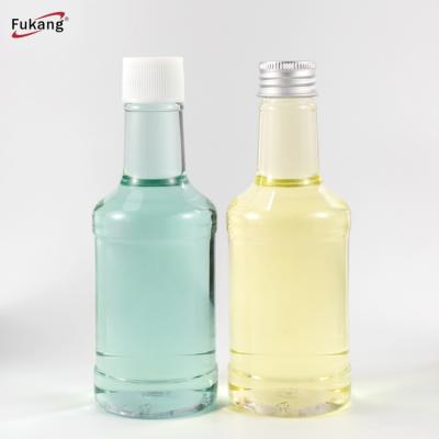 China 200ml 300ml 500ml Transparent Plastic Empty Beverage Juice Bottle PET Beverage Package Milk Tea Enzyme Bottle With Cover for sale