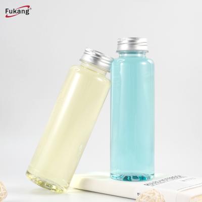 China Wholesale 350ml Juice And Beverage Clear Bottle Plastic Juice Bottles PET Bottles For Beverage Packaging for sale