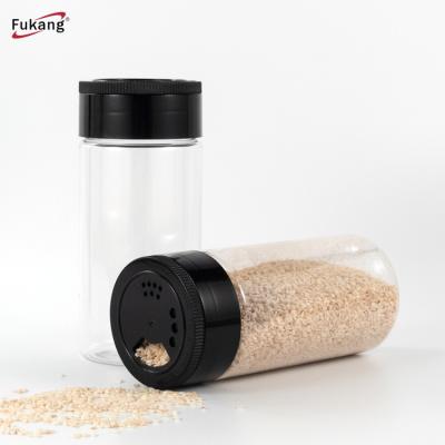 China Viable Special Hot Selling Plastic Spice 125ml Flip Cap Spice Seasoning Bottle For Plastic Spice Jars Maker for sale