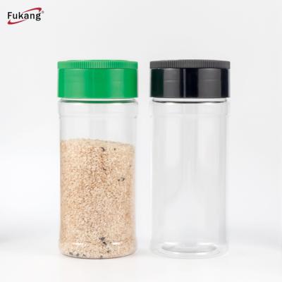 China Sustainable Free Sample 10oz Spice Storage Jar For Barbecue, Plastic Lid Spice Jar Factory Supplier for sale