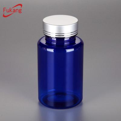 China Pharmaceutical PET Pharmaceutical Bottle , 175ml Blue Capsule Bottle Manufacturer for sale