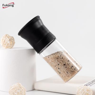 China Manufacturer Selling Food Grade 100Ml 200Ml 300Ml Viable Professional Plastic 2 in 1 Salt and Pepper Grinder for sale