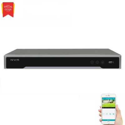 China Original HK 4K 32 ch POE NVR Support 2 SATA HDD of both interfaces Plug and Play CCTV NVR H.265 Max 10T HD or VGA HDD for sale