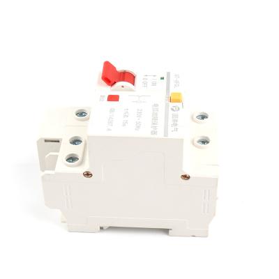 China Good quality AC 230V/AC 110V 50/60Hz breaker overload protector miniature circuit breaker 6kA for sale