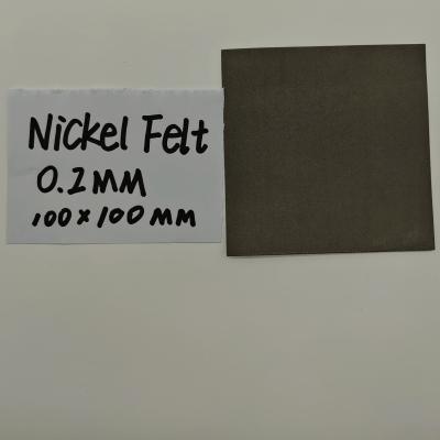 China 0.2mm feltro de níquel Metal poroso e amigável ao ambiente Filtro de fibras sinterizadas de níquel à venda