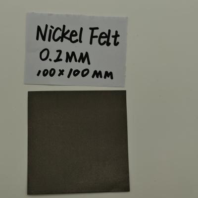 China Filtro de fibras metálicas sinterizadas de níquel poroso metálico 0,2 mm Amigável ao ambiente à venda