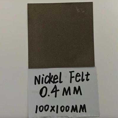 China 0.4mm Thick Porous Nickel Powder Felt AEM Hydrogen Production Electrolytic Cell for sale