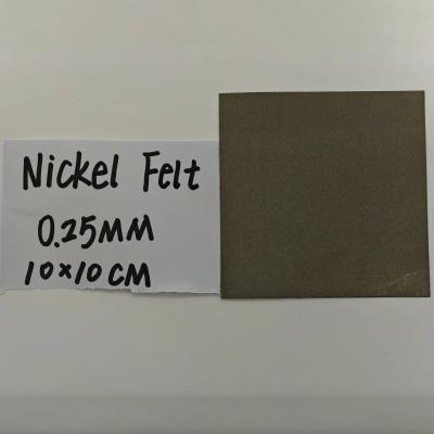 China 30-50% Porosity Nickel Felt 0.25mm Thick AEM Water Electrolysis Hydrogen Production for sale