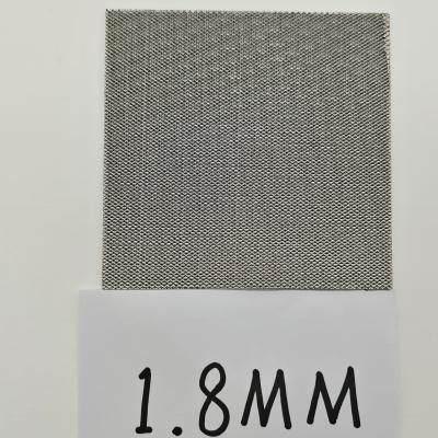 China 1.8mm Titaniumvezelfeelt Asymmetrische poreuze titaniumgesinterde plaat Te koop