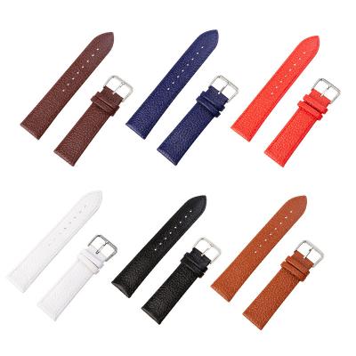 China Best Selling Leather Watch Band Connect 14mm 16mm 18mm 20mm Width Watch Band Wholesale 22mm Leather Watch Strap for sale