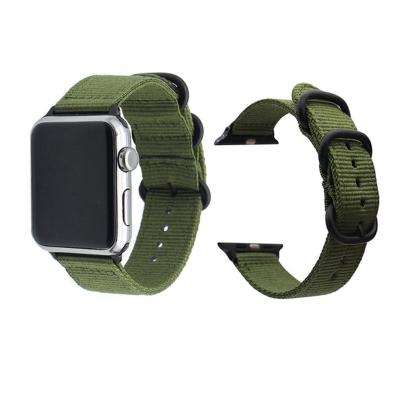 China Nylon Fabric Sport Loop Wrist Band For Apple Watch 5 Band 44mm 38mm Series 4 3 2 1 For iwatch Band 42mm 40mm for sale