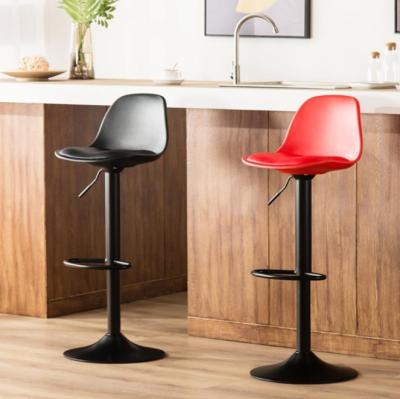 China Modern Nordic Large Wooden Butterfly Chair Bar Kitchen Top Solid Wood Bar Stool Breakfast for sale