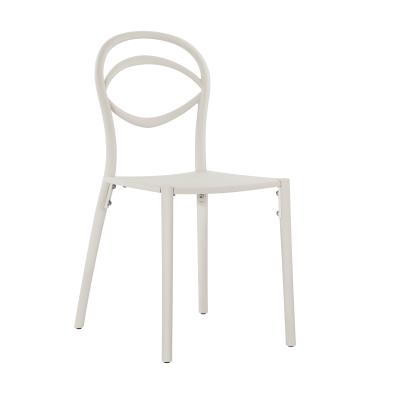 China Nordic Modern Adjustable PP Style Durable Cheap Custom Plastic French Style (Height) Dining Chairs Restaurant Chairs for sale