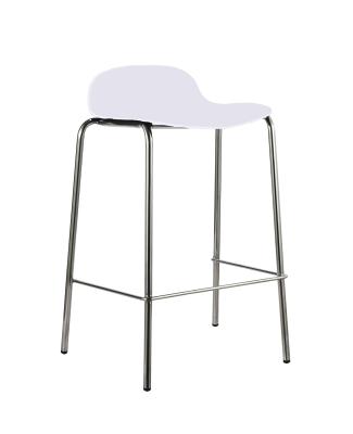 China Wholesale Modern Elegant Modern Chair Curve Metal Swivel Manufacturer Wonderful Bar Chair With Backrest And Foot Pad for sale