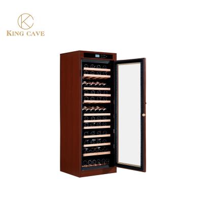 China 64 Bottles Nordic Smart Compressor HDF Electric Wine Fridge Cave for sale