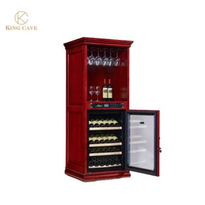 China Custom Wine Cellar Home Living For Room Wine Cabinet Frigidaire With Wine Fridge Cooler for sale