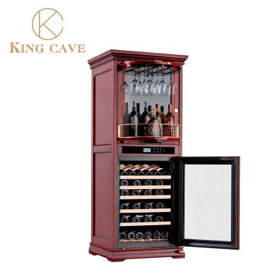 China Large Capacity High End Embedded Kitchen Wine Cooler Beverage Refrigerator for sale