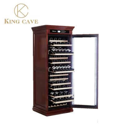 China Reagan Wine Cooler Cabinet With Embraco Compressor LED Lights For Optimal Temperature Control for sale