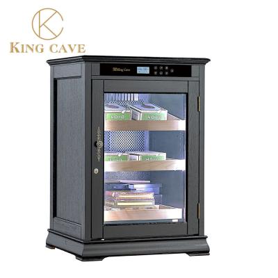 China Smoke Store Cigar Display Humidor With Intelligent Thermostat System for sale