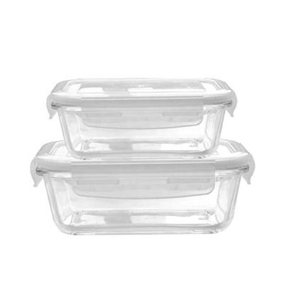 China Professional Freshness Storage Lock Glass Food Container Bento Lunch Box For Wholesales for sale