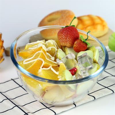 China Disposable Fruit Salad Dessert Bowl Home Tabletop Salad Bowl Cake Baking Fruit Salad Bowl for sale