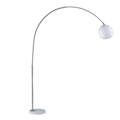 China Ebright Contemporary Modern Decorative Residential E27 Iron Unique Design Arc Led Floor Lamp for sale