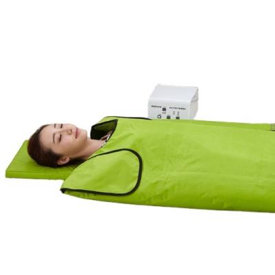 China Weight Loss Tourmaline Stone Bed Blanket Thermal Therapy Heating Sauna Weight Loss Sauna Blanket for sale