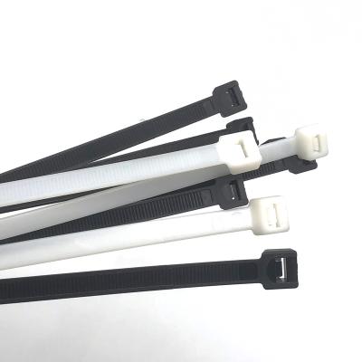 China Size quality; Anti-skid stop; Assets; Best Quality Nylon 66 Cable Tie Self Locking Black 2.5x100mm Self Locking Zip Ties 4 Inch Strap Electrical Cable Ties Small White for sale