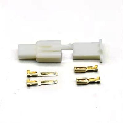 China Automotive 2/3/4/6/9 Pin 2.8 Pin Connector 2.8mm Electrical Wire Terminal Kits Motorcycle Male-Female Cable Plug And Car Connector for sale