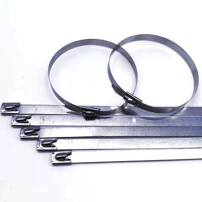 China Size quality; Anti-skid stop; Assets; Wholesale Manufacturer Low Price Marine Metal Cable Ties Self Locking Tension Self Locking Strong Ball 304/316 Locking Stainless Steel SS Cable Ties for sale