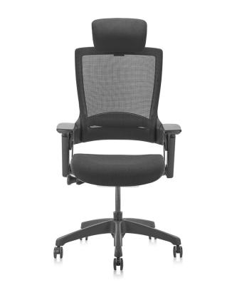 China 3-Point Synchro Mechanism (Height) Ergonomic Office Chair Adjustable For Staff for sale