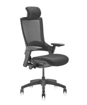 China (Height)Adjustable Modern Mesh Swivel Home Room Task Office Chair With Headrest for sale