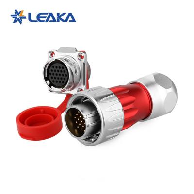 China Power assembly high quality easy installation metal multi-pin connector for sale