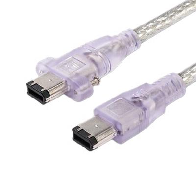 China DV AVT Firewire 6pin Female To Female Cable 6pin Industrial Camera IEEE USB 1394 Cable for sale